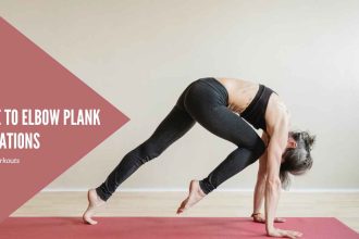 Knee To Elbow Plank Variations: Switch It Up