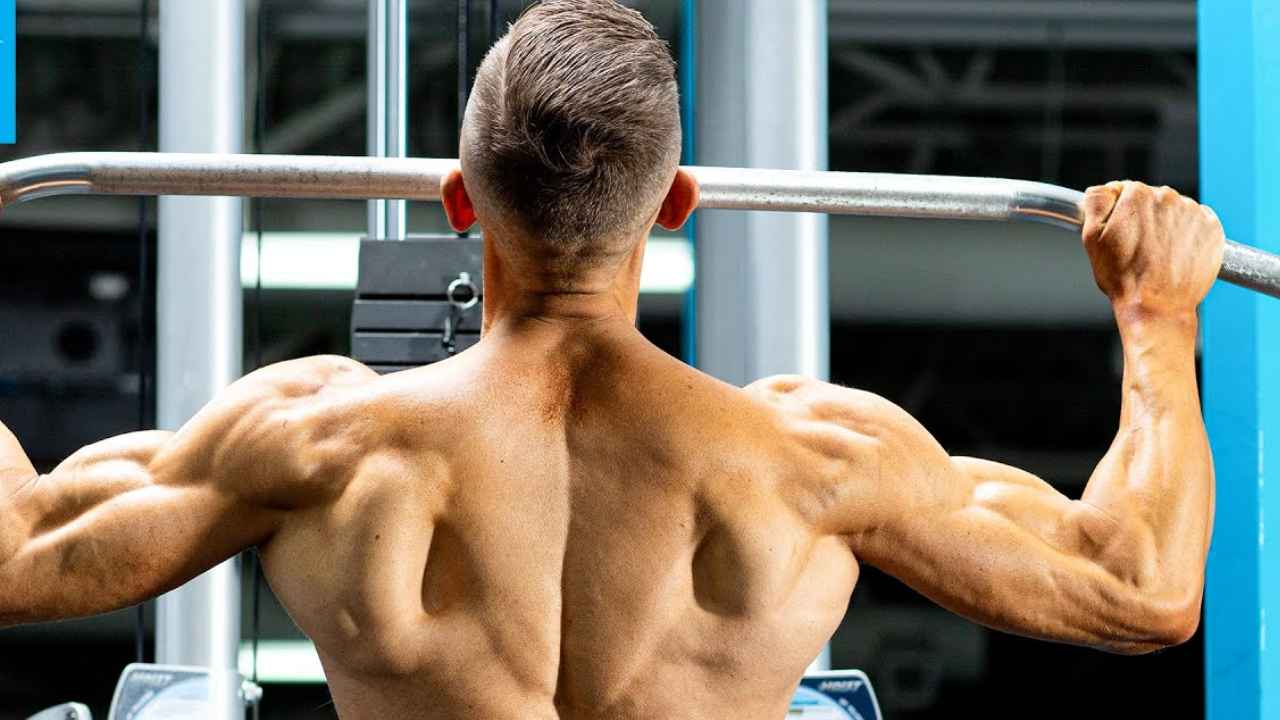 Powerful Extended Wide-grip Lat Pulldown