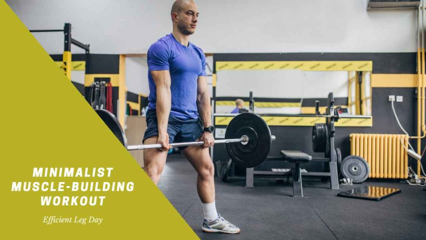 Minimalist Muscle-Building Workout: Efficient Leg Day